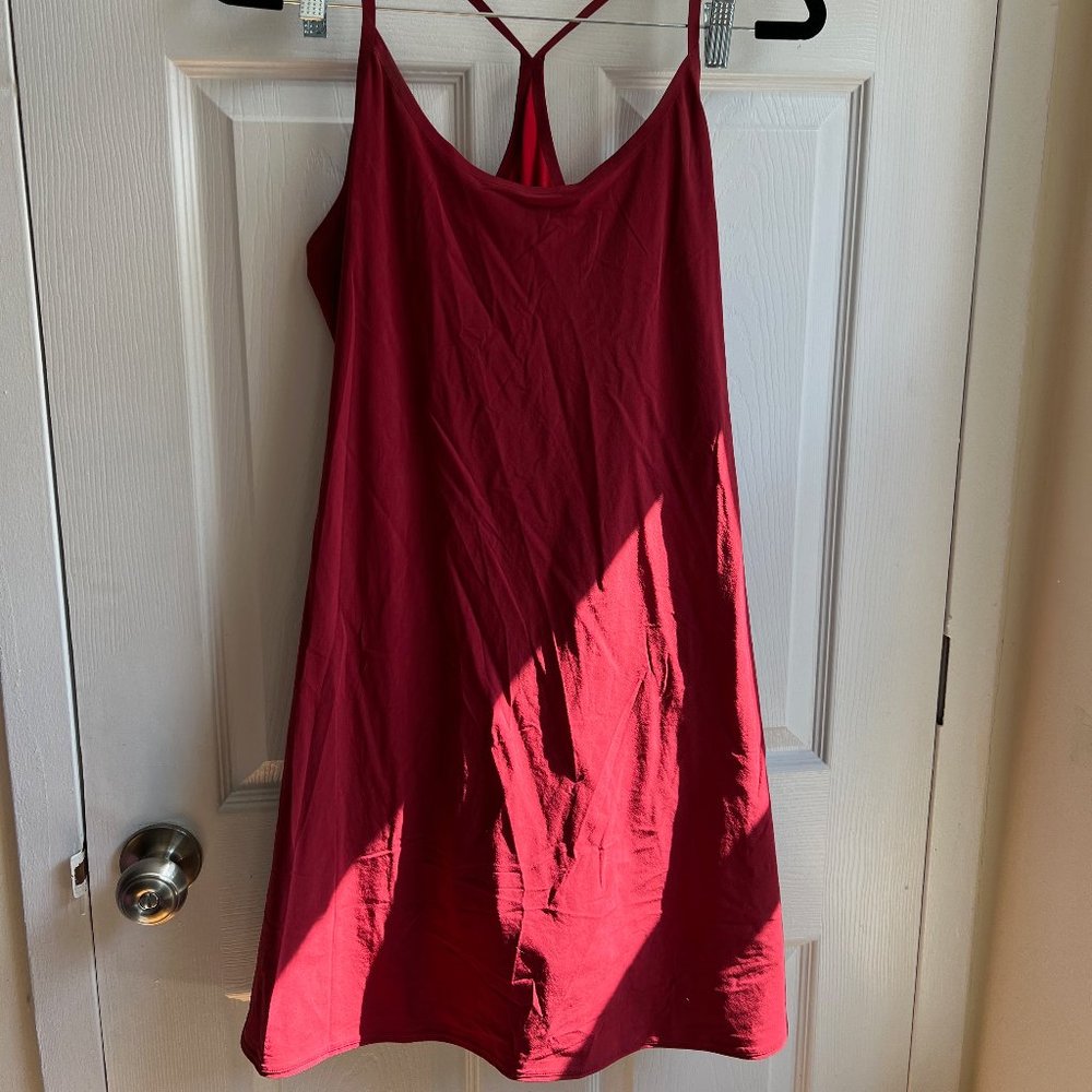 Like new - Outdoor Voices - Original Exercise Dress - Red - Size XL